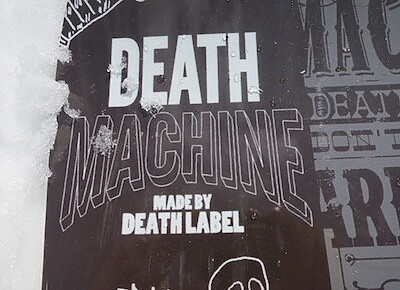 試乗レビュー】14/15モデル DEATH LABEL DEATH MACHINE 153